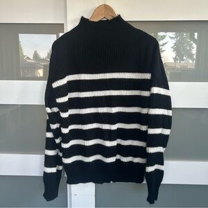 SHEIN Black and White Sweater